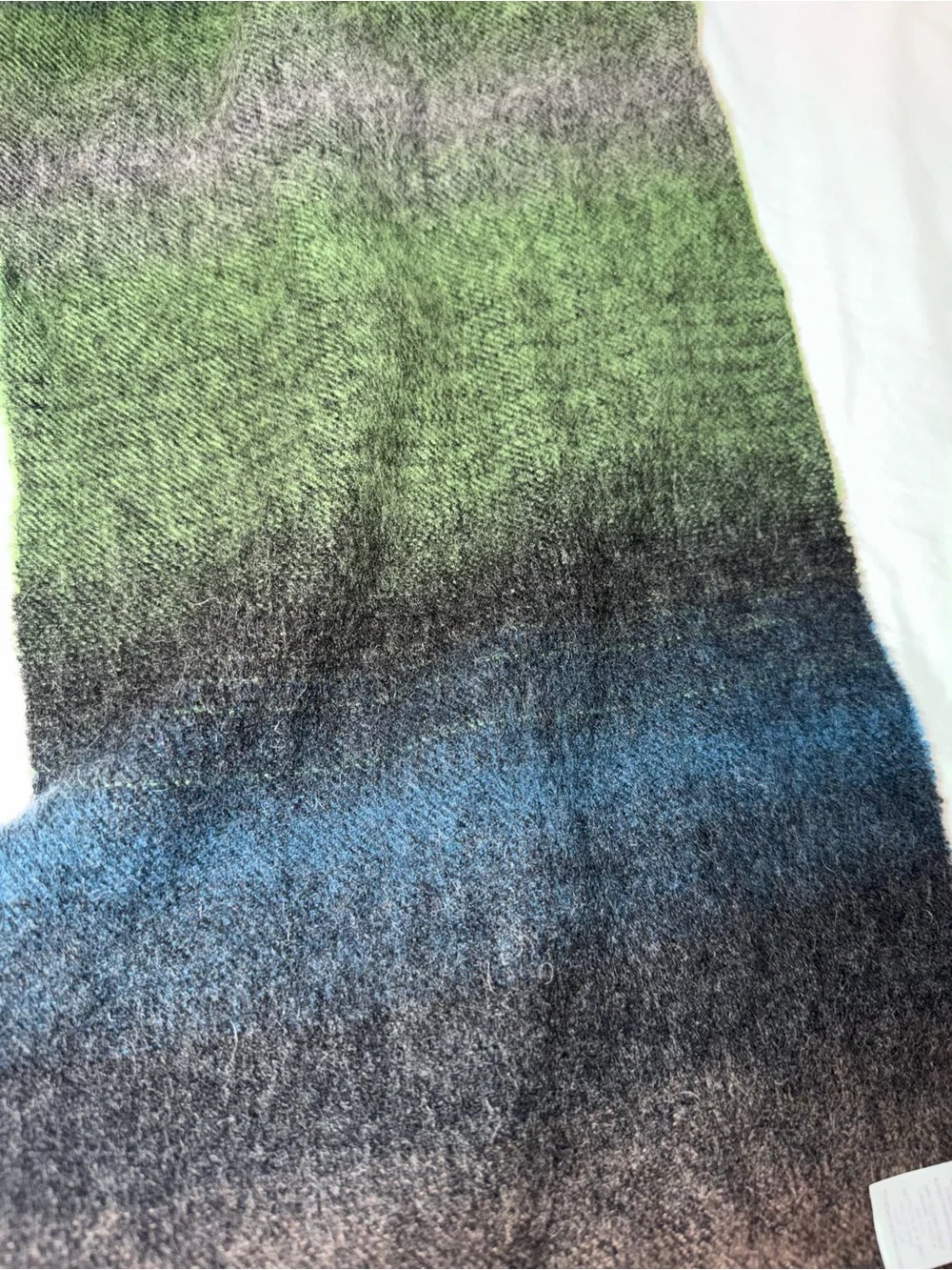Paul Smith Lambswool‎ Cashmere Gradient Fringe Scarf